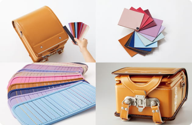 10のパーツを選ぶカスタムメイドの様子